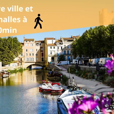 Le Corbieres 5eme Etage 4 Avec Clim 아파트 나르본